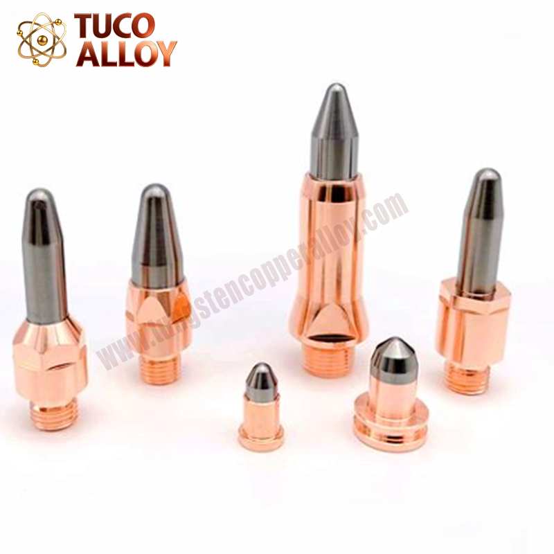 Plasma Copper-tungsten Inlaid Spray Electrode