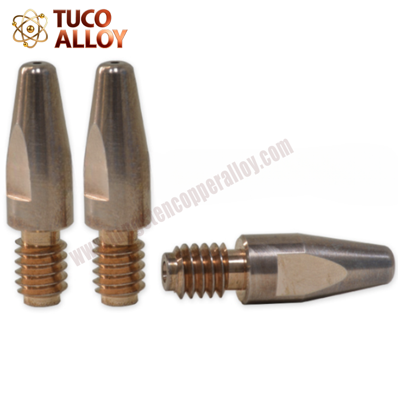 Tungsten Copper Nozzle Welding Tip
