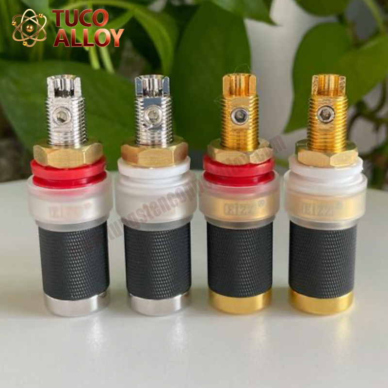 Tellurium Copper Speaker Terminal Connectors