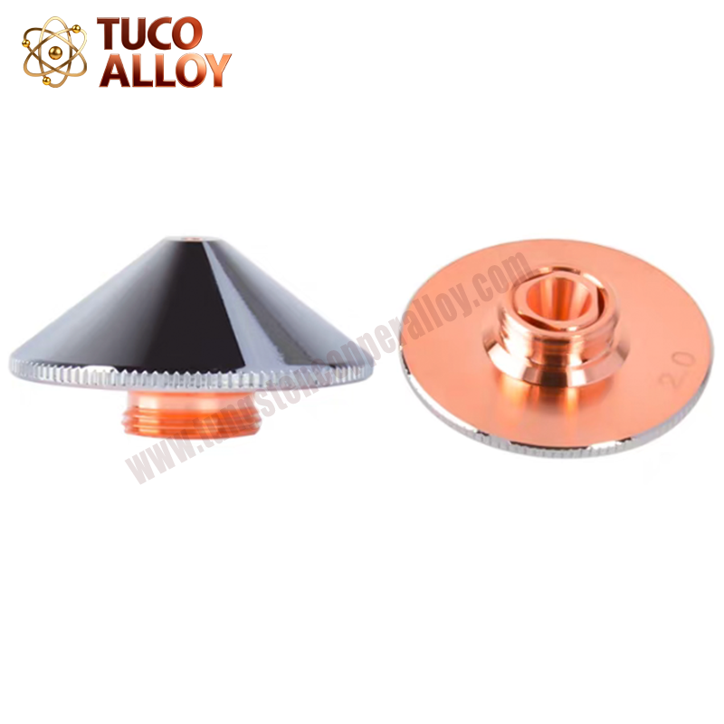 High-temperature Resistant Fan-shaped Tellurium Copper Nozzle