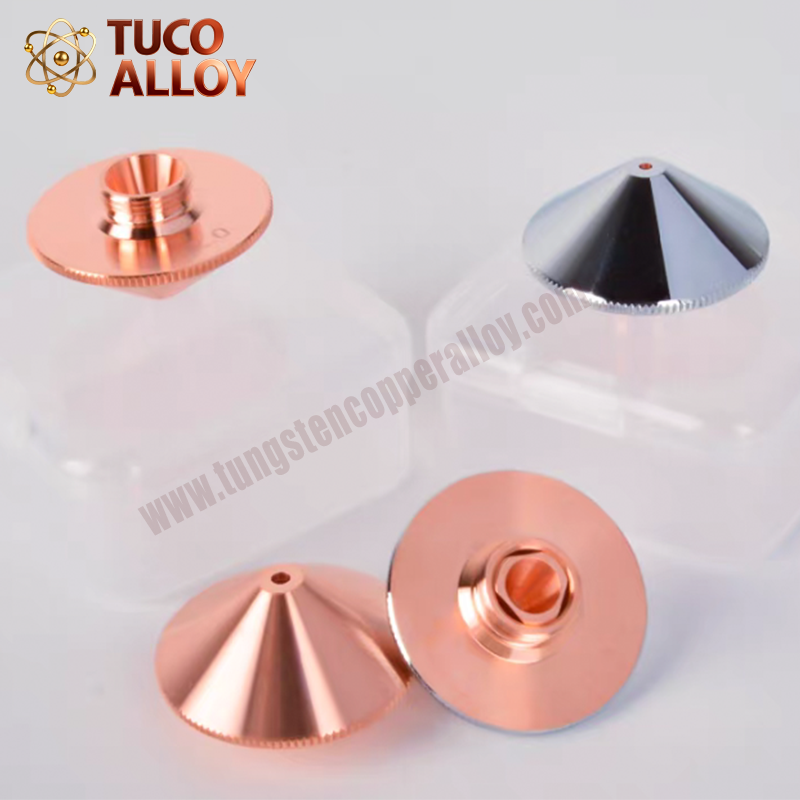 High-temperature Resistant Fan-shaped Tellurium Copper Nozzle