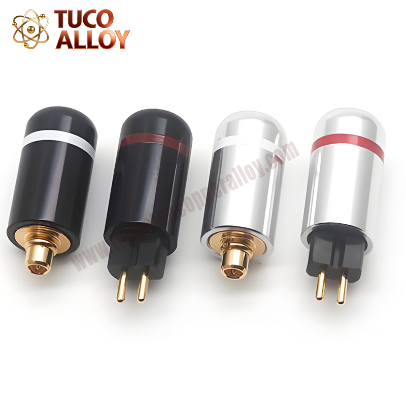 Superconducting Tellurium Copper Connector Plugs
