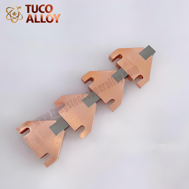 Custom WCu Alloy Electrode