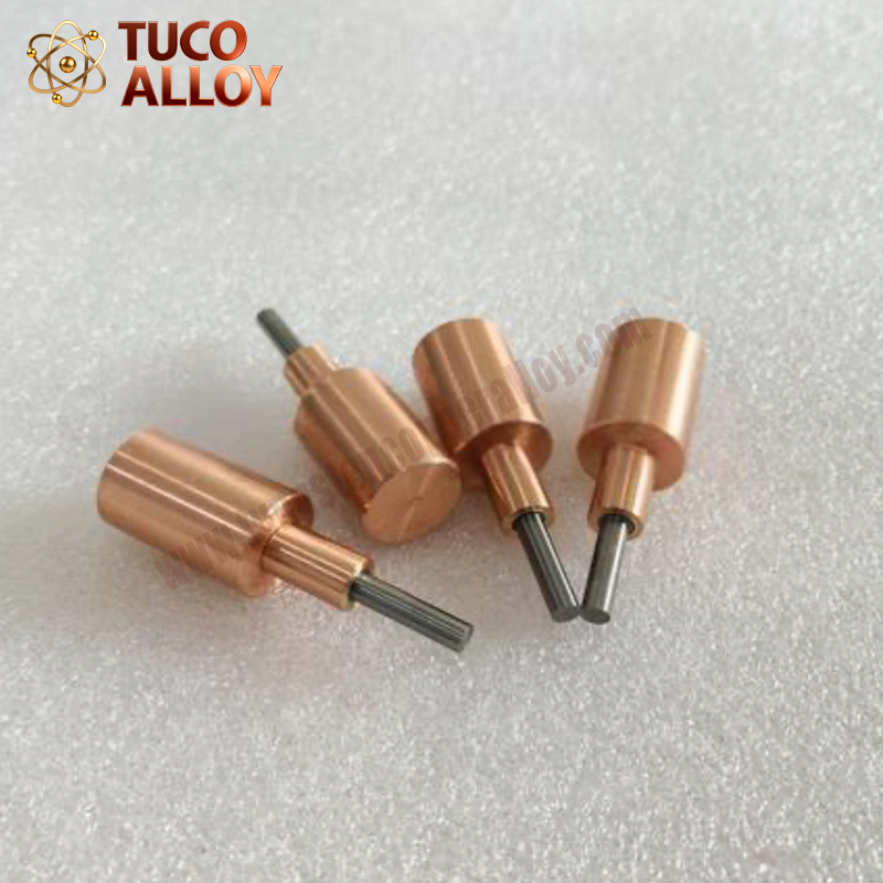 Custom WCu Alloy Electrode