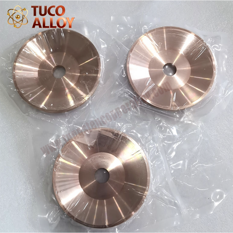 W75Cu25 Alloy Electrode Wheel
