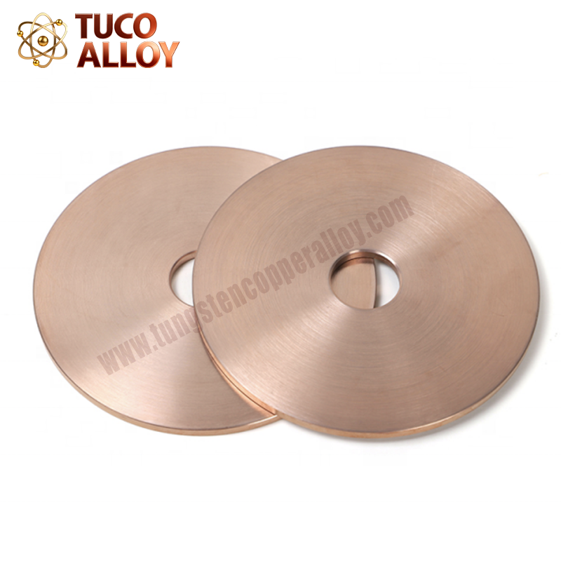 W75Cu25 Alloy Electrode Wheel
